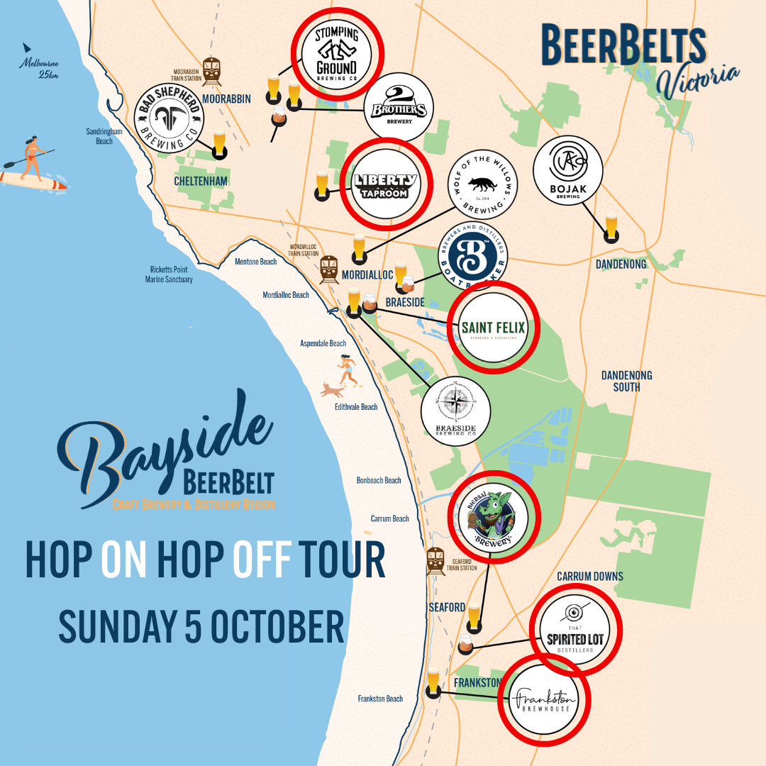 1 Bayside Beer Belt 2 August Tour image